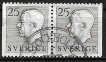 [King Gustaf VI Adolf of Sweden - Without Imprint, type DB5]