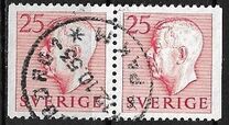 [King Gustaf VI Adolf of Sweden & Tree Crowns - Without Imprint, Tip DB12]