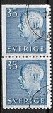 [King Gustaf VI Adolf of Sweden & Tree Crowns - New Colors and Values, Вид FA60]