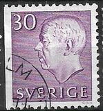 [King Gustaf VI Adolf of Sweden & Tree Crowns - New Colors and Values, Вид FA57]