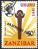 [Independence Issue of 1963 Overprinted "JAMHURI 1964", 类型 CU]