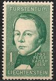[The 100th Anniversary of the Death of Peter Kaiser, type NO]