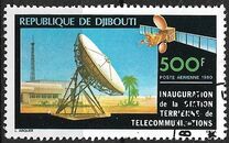 [Airmail - Inauguration of Satellite Earth Station, type CH]