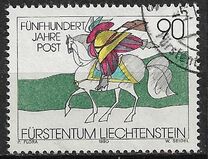 [The 500th Anniversary of Post in Europe, type AIW]