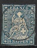 [Helvetia - Berner Print, тип J1]