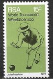 [World Bowls Championships, Johannesburg - Fluorescent Paper, тип ON]