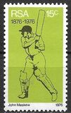 [The 100th Anniversary of organized cricket in South Africa - Fluorescent Paper, type OO]