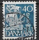 [Caravel - 1 Line of Fields Left of "D" in "DENMARK", type AT19]