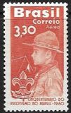 [Airmail - The 50th Anniversary of the Scouting in Brazil, тып AJQ]