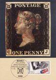 [The 150th Anniversary of the First Stamp, type AVA]