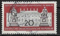 [The 150th Anniversary of the Humboldt University, type PW]