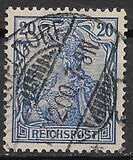 [Germania - Inscription "REICHSPOST", type J5]