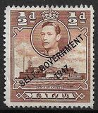 [King George VI and Local Motifs Overprinted "SELF-GOVERNMENT - 1947", Tüüp BA1]