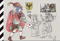 [The 500th Anniversary of European Postal Service, Tip DHY]
