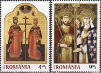 [The 1700th Anniversary of the Edict of Milan - Saint Emperors Constantine & Helen, type JPY]