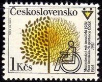 [International Year of Disabled Persons, type BZO]