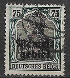 [German Empire Postage Stamps Overprinted "Memelgebiet", タイプ A7]