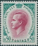[Prince Rainier Types with Values in New Currency, type QO13]