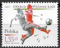 [The 100th Anniversary of Widzew Lodz Football Club, type GFP]