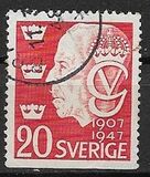 [The 40th Anniversary of the Reign of Gustav V, тып CU3]