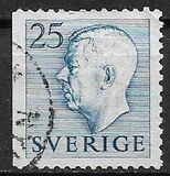 [King Gustaf VI Adolf of Sweden - Without Imprint, type DB20]