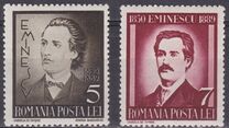 [The 50th Anniversary of the Death of Mihail Eminescu, 1850-1889, Tipo XE]