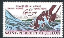 [St. Pierre-Newfoundland Crossing by Rowing Boat, type KC]