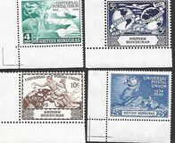 [The 75th Anniversary of the Universal Postal Union, Tip AU]