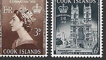 [Coronation of Queen Elizabeth II - Issues of New Zealand Overprinted "COOK ISLANDS", type BN]