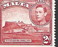 [King George VI and Local Motifs, jenis AO1]