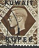 [King George VI - Stamps of Great Britain Overprinted "KUWAIT" and Surcharged New Values in Indian Currency, tip BE]