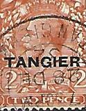 [King George V - Great Britain Postage Stamps Overprinted "TANGIER", type A3]