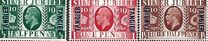 [The 25th Anniversary of the Reign of King George V - Great Britain Stamps Overprinted "TANGIER", type C]