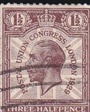 [The 9th Congress of the Universal Postal Union in London, type CG3]