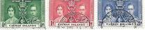 [Coronation of King George VI & Queen Elizabeth - Inscription "CAYMAN ISLANDS", タイプ AJ]