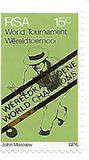 [South Africa's Victory in World Bowls Championships - Overprinted "WERELDKAMPIOENE - WORLD CHAMPIONS" - Fluorescent Paper, type ON1]