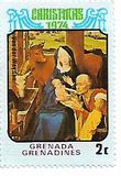 [Christmas - "Madonna and Child" Paintings - Issues of 1974 of Grenada, but inscribed "GRENADA GRENADINES", Typ AL]