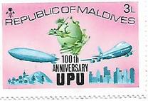 [The 100th Anniversary of Universal Postal Union, տեսակ SB]
