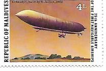 [The 50th Anniversary of Charles Lindbergh's Transatlantic Flight and 75th Anniversary of First Navigable Airships, Typ AAB]
