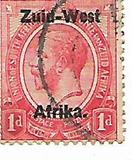 [South African Stamps Overprinted "South West(14mm wide) Africa" or "Zuidwest Afrika" - Overprint Spaced 14mm, type C2]