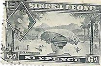 [King George VI - Rice Harvest, type AE5]