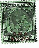 [Straits Settlements Postage Stamps Overprinted "B M A MALAYA" in Black or Red Colour, type A10]