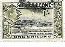 [King George VI - Free Town, type AD4]
