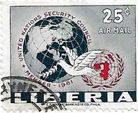 [Airmail - Liberia's Membership in the Security Council, type KY]