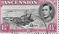 [King George VI and Views of Ascension, प्रकार P2]