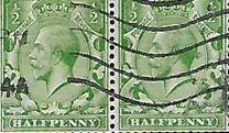 [King George V - Different Watermark, प्रकार BV4]