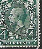 [King George V, 1865-1935 - New Watermark, Tip BZ11]