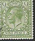 [King George V, 1865-1935 - New Watermark, Tip CB4]
