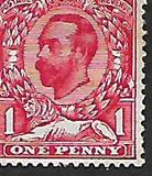 [King George V - Different Watermark, प्रकार BW5]