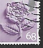 [Country Definitives - English Tudor Rose, प्रकार D1]